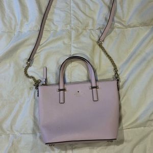 Baby pink Kate Spade Cross Body Bag